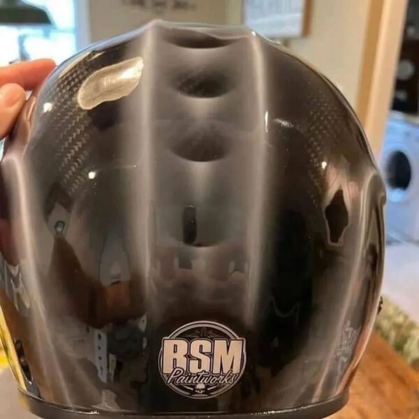 new large simpson helmet still in venom perfect conditions