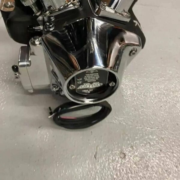 127”black chrome w mso . fits 1984 1999 evos warranty.